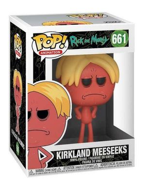 Funko 44251 POP! Animation Rick and Morty Kirkland Meeseeks #661 Sammelfigur
