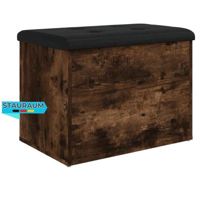Sitzbank JONA Stauraum R?uchereiche 62x42x45 cm Aufbewahrungsbank Flurbank