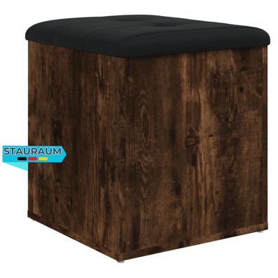 Sitzbank JONA Stauraum R?uchereiche 42x42x45 cm Aufbewahrungsbank Flurbank
