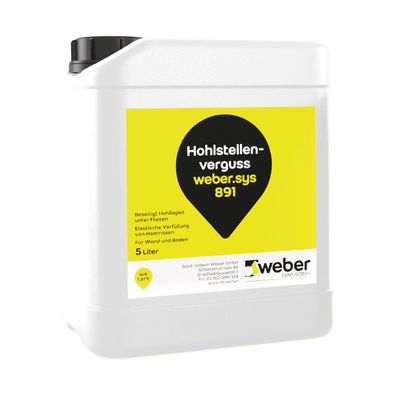 weber. sys 891 Hohlstellenverguss - einkomponentige Injektionsflüssigkeit