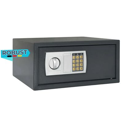 Tresor BITO digital Schloss Dunkelgrau 42x37x20cm Stahl Safe Tresor f?r Zuhause