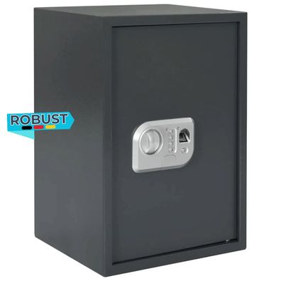 Tresor MITE digital Schloss Dunkelgrau 35x31x50cm Stahl Safe Tresor f?r Zuhause
