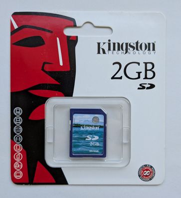 NEU: 2GB Kingston SD Secure Digital SD/2GB