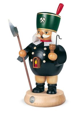 Räucherfigur Räuchermann mittelgroß Bergmann (BxH):12x19cm NEU Räuchermann