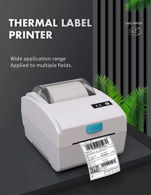 Label Thermal Express Einzel drucker Bluetooth 100x150mm