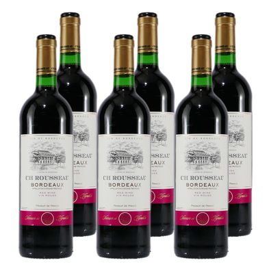 Château Rousseau Bordeaux -trocken- (6 x 0,75L)