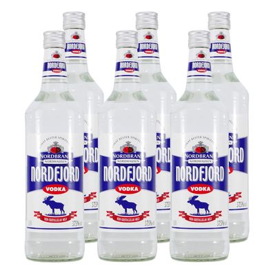 Nordbrand Nordfjord Vodka (6 x 1,0L)