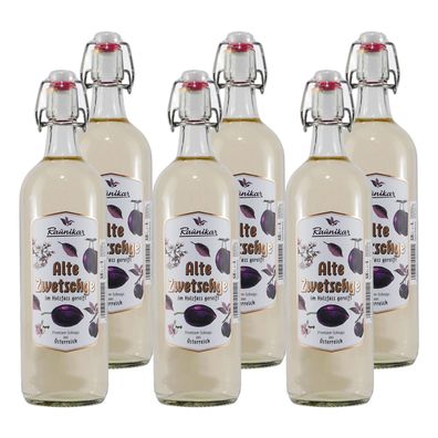 Raunikar Alte Zwetschge Obstbrand (6 x 1,0L)