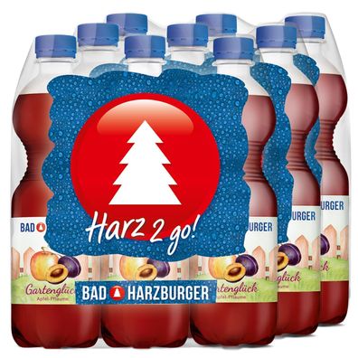 Bad Harzburger Gartenglück Apfel-Pflaume (18 x 0,5L) EINWEG