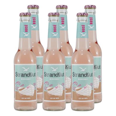 Strandgut Weinschorle Rosé (12 x 0,275L)
