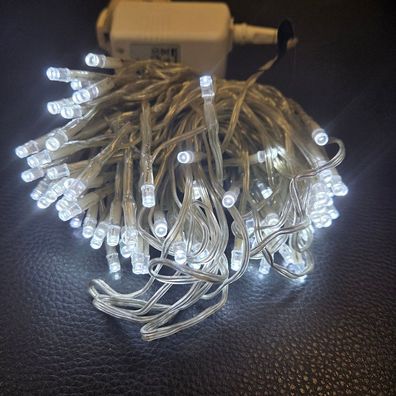 LED Lichterkette 80er 7,9m kaltweiss innen 462-28