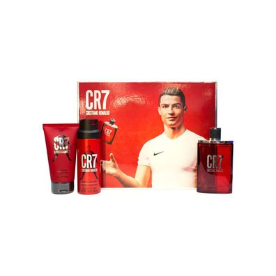 Cristiano Ronaldo CR7 Geschenkset 100ml EDT + 150ml Duschgel + 150ml Körperspray