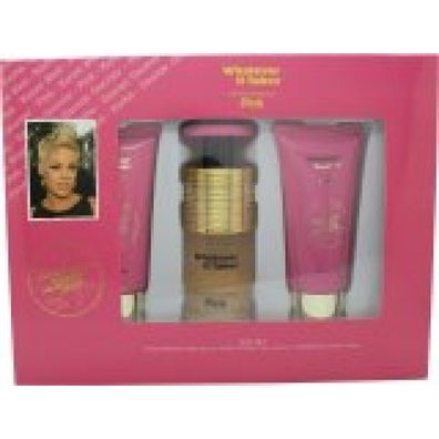 Whatever It Takes Pink Gift Set: EDP 100ml - Body Lotion 100ml - Shower Gel 100ml