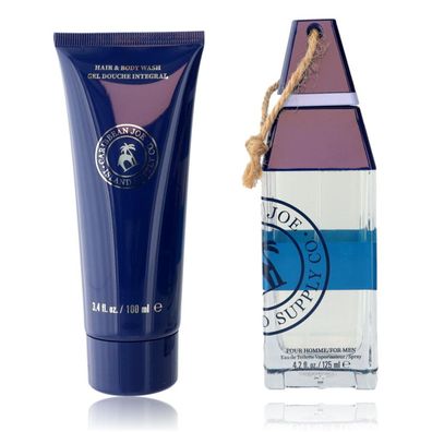 Caribbean Joe Sapphire Sands Gift Set 125ml EDT + 100ml Hair & Body Wash