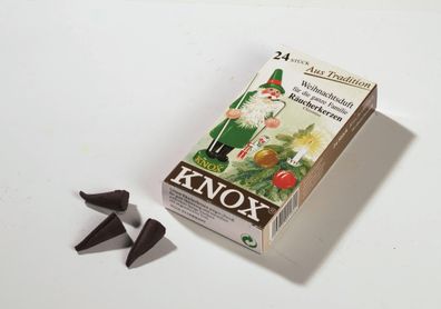 Zubehör Räucherkerzen Weihnachtsduft BxTxH= 6,5x2x12,5cm NEU Rauchen Rauchfigur