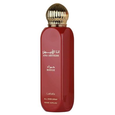 Lattafa Perfumes Ana Abiyedh Rouge All Over Body Spray 150ml