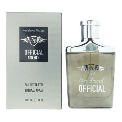 New Brand Prestige Official For Men Eau de Toilette 100ml Spray