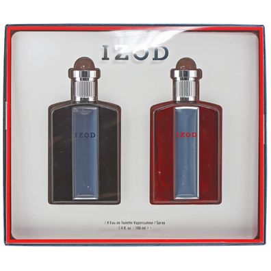 Izod Gift Set 100ml Blue EDT + 100ml Red EDT
