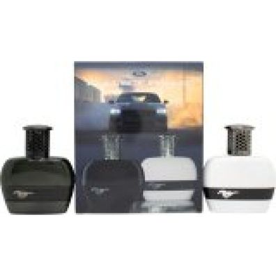 Mustang Gift Set 50ml Black EDT + 50ml White EDT