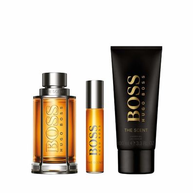 Hugo Boss The Scent Eau De Toilette 100ml Christmas Set 3 Pieces