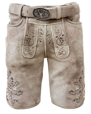 Mattsee Lederhose kurz natur WB - Größe: 54