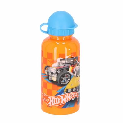 Hot Wheels Wasserflasche Trinkflasche 400 ml Flasche für Kinder