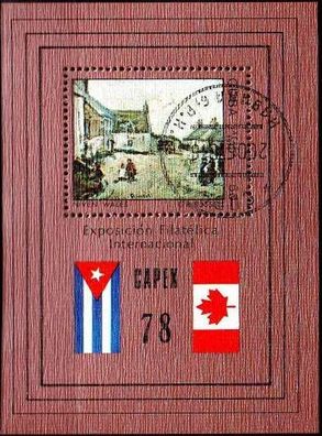 KUBA CUBA [1978] MiNr 2302 Block 54 ( O/used ) Gemälde