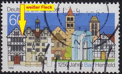 Germany BUND [1986] MiNr 1271 F07 V ( O/used ) [01] Plattenfehler