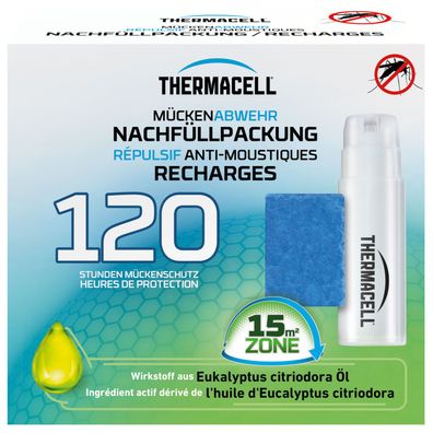 Thermacell Mückenabwehr Nachfüllpackung 120 Stunden, Zitroneneukalyptusöl