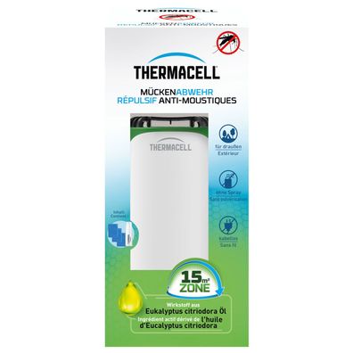 Thermacell Mückenabwehr Protect, weiß-grün - Mückenschutz Standgerät