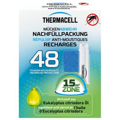Thermacell Mückenabwehr Nachfüllpackung 48 Stunden, Zitroneneukalyptusöl