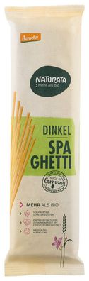 3x Naturata Spaghetti, Dinkel hell 500g