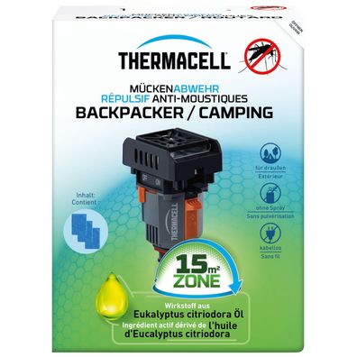 Thermacell Mückenabwehr Backpacker - Mückenschutz Gerät