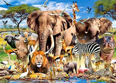 Tiere der Savanne
