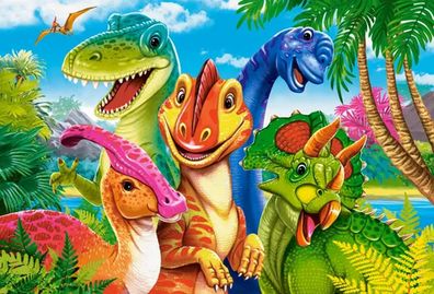 Dinosaurier-Selfie