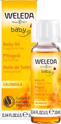 3x Weleda Calendula Pflegeöl Parfümfrei 10ml