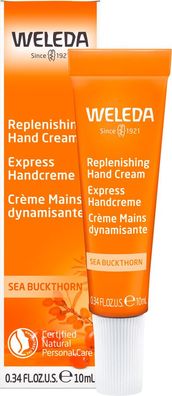 3x Weleda Sanddorn Express Handcreme 10ml