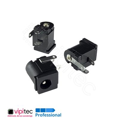 DC-072-1.65A DC Buchse 4x1,75 Hohlstecker Lötfahne 5,2x1,65 30V 0,5A Barrel Jack