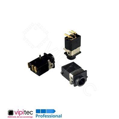 DC-195-1.35A DC Buchse für 3,3x1,35 Stecker THT 3,65x1,35 24V 3A Barrel Jack