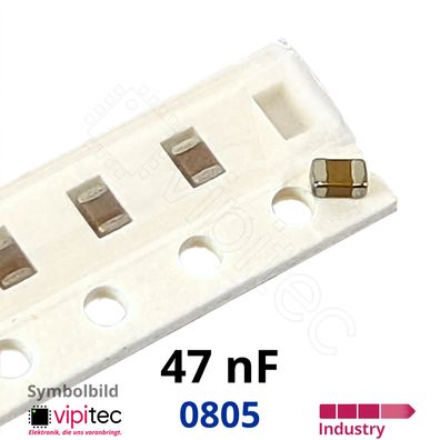 47 nF 0805 SMD-Keramikkondensatoren | 10% 50V 125°C X7R 47nF Kerko