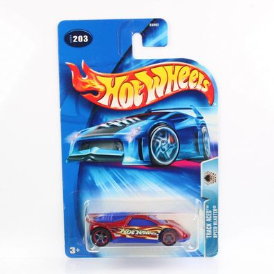 Hot Wheels 2004 - BLUE CARD Collector - SPEED Blaster - TRACK ACES