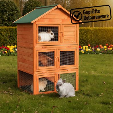 Hasenstall Kaninchenstall Meerschweinchenstall Jumbo