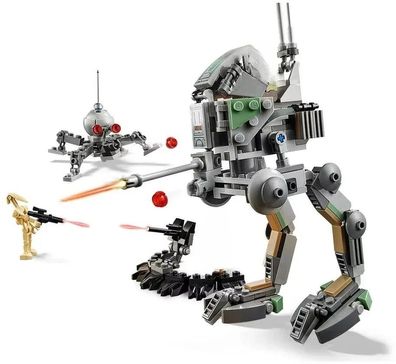 Custom Version LEGO 75261 Star Wars: Clone Trooper Minifigur Spielzeug Scout Walker
