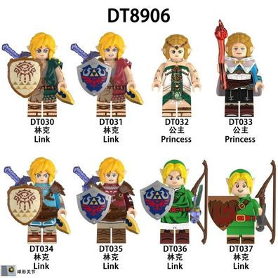 Custom Lego Nintendo Legend Of Zelda Link Videospiel Hero Minifiguren Spielfigur