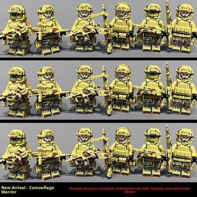 Call Of Duty Videospiel Custom Lego Mini Figur x 18 Soldaten Held Spielzeug Modelle