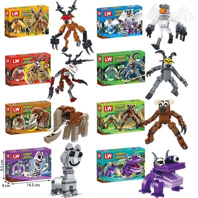 99 Nachte im Wald Halloween Custom Lego Minifigur Horror Spielzeug Minifigur 8