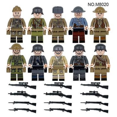 Call Of Duty Videospiel Custom Lego Mini Figur x 10 Soldaten Held Spielzeug Modelle