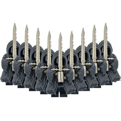 Herr der Ringe Hobbit Ring Wraith Nazgul 10 Custom Lego Mini Figur Spielzeug Modell