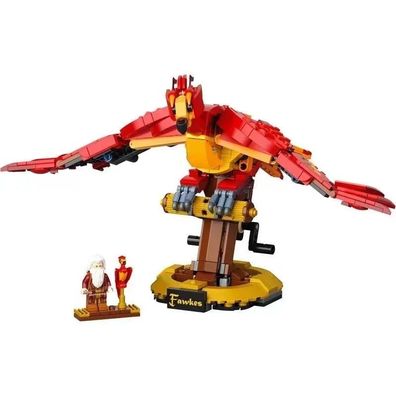 Wie LEGO 76394 Harry Potter: Fawkes Dumbledores Phonix Minifigur Spielzeug