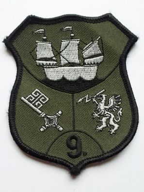 Bundeswehr Aufnäher Patch Marinetechnikschule 9. Inspektion